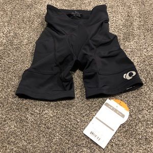 New Pearl Izumi Cycling Shorts Extra Small Black Womens Biking Compression